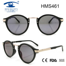 Shiny Style Round Acetate Sunglasses (HMS461)